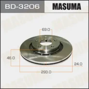 ���� ��������� Masuma BD3206 Mitsubishi Outlander 0321 [��.2] BD3206 ����