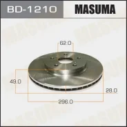 ���� ��������� Masuma BD1210 Toyota Camry, Ipsum, Nadia/ ACV3#, ACM2# [��.2] BD1210 ����