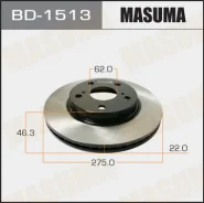 ���� ��������� Masuma BD1513 Toyota Corolla/ ZRE181L [��.2] BD1513 ����