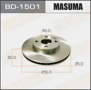 ���� ��������� Masuma BD1501 Toyota Corolla/ ZZE122 [��.2] BD1501 ����