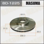 ���� ��������� Masuma BD1225 Toyota Markii / GX90, 10#, JZX9#, 10# [��.2] BD1225 ����