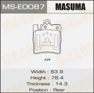 ������� ��������� �������� Masuma MSE0087 P50033 MSE0087 ����