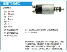 ����������� ���� �������� Komatsu 6D95 SSK8020 SSK8020 ����