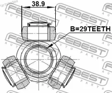 ������� 29X38.9 #MN156833 Mitsubishi Airtrek/Outlander CU2-5W 2001.11-2008.12 [GE] 0816B9 ����