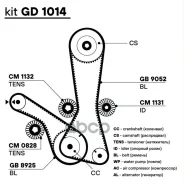 ������ ��� ��� �/� Mitsubishi Outlander (03-) 2.4i (122*20) (HNBR �����������. ) Trialli ���. GB9052 GB9052 ����