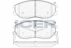 ��������� ������� Hyundai: Terracan, Equus, XG; KIA: Opirus ICER 181714 181714 ����