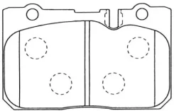 ������� ��������� �������� ���. Lexus LS 400, Toyota Celsior UCF20 94-00 D2154 MK Kashiyama D2154 D2154 D2154 ����