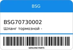 ����� ��������� - ������ BSG BSG70730002 BSG70730002 ����