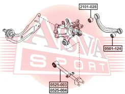 ���� ������ ����� ������� ASVA 0525-004 0525004 ����