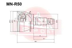 ���� �������� 21X54X26 ASVA MN-R50 MNR50 ����