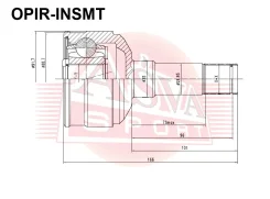 ���� ���������� 26X35X27 ASVA OPIR-Insmt 0374848, 13335143, 13348258, 0374922, 22796273, 13296195, 374848 ����