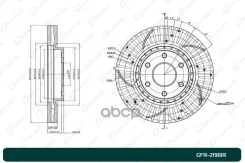 ���� ��������� �������� ������, ��������������� (NS) G-Brake ���. GFR21961R GFR21961R ����