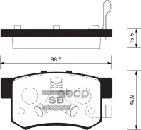 ������� ��������� ������ (HO) Sangsin brake ���. SP2116 SP2116 ����