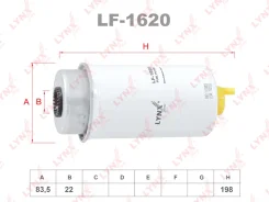������ ��������� FORD Transit 2.0D-2.4D 00-06 LYNX LF1620 LF1620 ����