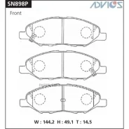 ������� ��������� Nissan March/Tiida 04- �����. Advics SN898P SN898P ����