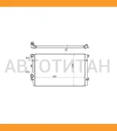 �������� ���������� /Autoleader ��� Volkswagen POLO 2010-, AUDI A1 2010-, SEAT Ibiza 2008, Skoda Fabia, Roomster 2010- /��� ������; VW-POLO-1223 6R012...