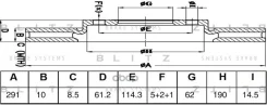 ���� ��������� | ��� | Lexus IS 05- Blitz ���. BS0560 BS0560 ����