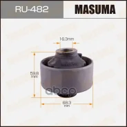 ����������� ������ ��������� ������ Alphard H20 2008-2014, RAV4 XA30 2006-2012, RAV4 XA40 2013-2019 Masuma ���. RU482 RU482 ����