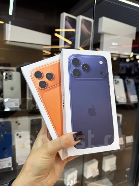 Apple iPhone 17 Pro Max. �����, 2 ��, �����, 3G, 4G LTE, 5G, ����������, NFC, eSIM, ������� �������, ������������ ������� ����
