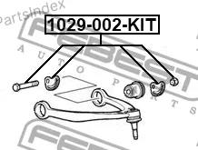 ���� � ������������ ����������� 15654866 Cadillac Escalade (4WD) 1997-2017 [EU] 1029002KIT ����