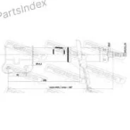 ����������� �������� ������ GAS. TWIN TUBE 54660-2B000 Hyundai Santa FE 06 2006- [GEN] 12110017FR ����