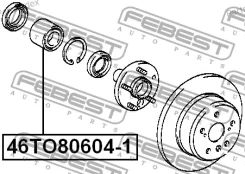 ��������� ��������� ������ 38X64X33X36 90369-38018 Toyota Corolla AE10#, CE10#, EE10# 1991.06-2002.06 [JP] 46TO806041 ����