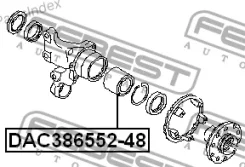 ��������� ��������� ������ 38X65X48X52 28016-AA0308A Subaru Impreza G11 2000.02-2007.04 [JP] DAC38655248 ����