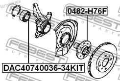 ��������� ��������� �������� 40X74X34X36 MB808442 Mitsubishi Lancer/Mirage CJ-CP# 1995.08-2000.08 [JPN] DAC4074003634KIT ����