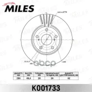 ���� ��������� Lexus RX300/330/350/450h 02- �������� ����. D=296��. Miles ���. k001733 K001733 ����