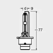 ����� D4S 42V 35W P32d-5 Xenarc Original �������� ������������ �/� (���) 1 ��. Osram 66440 66440 ����