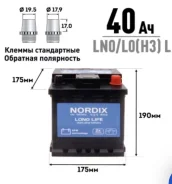 Nordix. 40��.�., L0, 290��., �������� ����