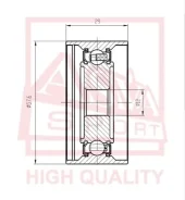 ����� �������� ����� ��� ASVA TYBP017 TYBP017 ����