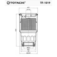 ������ ��������� Totachi, FC-184, ���. TF-1019 TF1019 ����