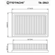 ������ ��������� Totachi, ���. TA-2843 TA2843 ����