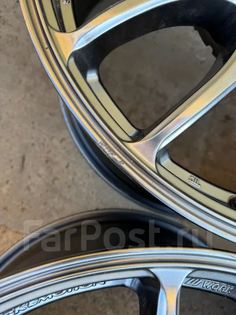 Work Emotion CR Kiwami. 8.5x18", 5x114.3, ET38, �� 73,1���. ����