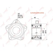 ������� ������, ����� ����/��� Lynxauto WB1007 WB1007 ����