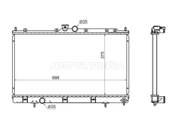 �������� Mitsubishi Lancer 02-10 / Lancer Cedia 00-03 MC0001CSMT MC0001CSMT ����