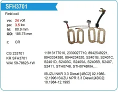 ������ �������� (�������) Isuzu NKR 3.3 Diesel 4BC2, 24V Krauf SFH3701 ����