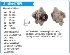 ��������� MMC 24V 50A Canter 4D33, 4D34, 4D35, ALM9497NW (Krauf) [A] ALM9497NW ����