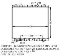 �������� MA-0047-26-K Mazda Bongo Friendee 95-02 (GSP) MA004726K ����