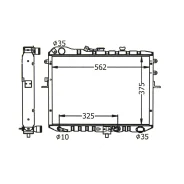 �������� MA-27015-AT-49 Mazda Bongo, Titan SK2#, SS2# R2 A/T ������ (AD Radiators) MA27015AT49 ����