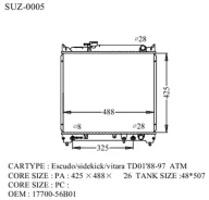 �������� SUZ-0005-26-K Suzuki Escudo 92-96 (GSP) SUZ000526K ����