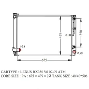 �������� TO-0488-22-K Lexus RS350/330, Harrier 05-08 (GSP) TO048822K ����