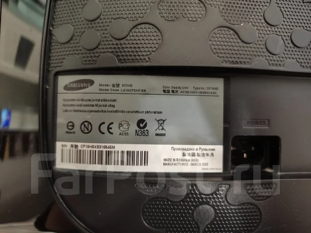 ��������� Samsung 933HD. LCD (��) ����