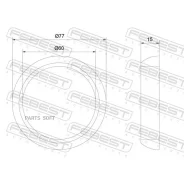 ������ �������������� ��������� ����� (������������ ��������) Toyota, Subaru, Scion, Peugeot, Mitsubishi, Lexus, Citroen 01491-001 01491001 ����