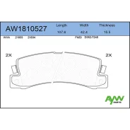 ������� ��������� ������ Toyota Camry(V20) 01/2.4 01/Carina(T150/170) 1.6-2.0D 92/Carina E(T190) 1.6-2.0D 92-96/Celica 94 Aywiparts AW1810527 Aywipart...