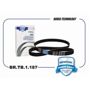 ������ ������������ 6PK1153 EPDM Citroen Berlingo III, Jumper, Fiat Ducato, Peugeot 306 Brave BRTB1187 Brave BRTB1187 BRTB1187 ����