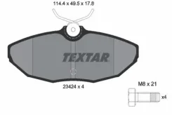 ��������� ������� Jaguar: XJ, S-TYPE Textar 2342401 2342401 ����