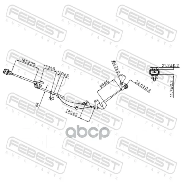 ������ abs | ����� ��� | Febest 04606013 04606013 ����
