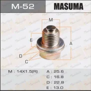 ���� ������������ � �������� Masuma (� ������) Mitsubishi 14x1.5mm (���. : M-52). ���� �� 1 �� M52 ����